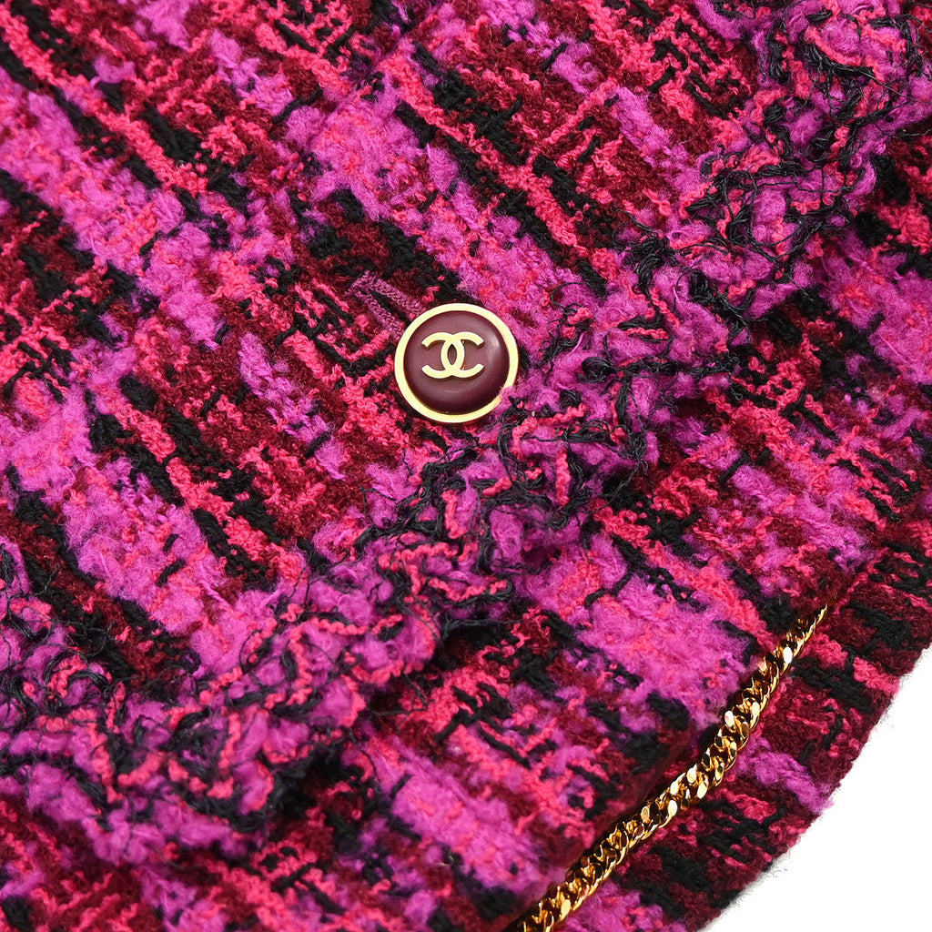 Chanel 1995 Single Breasted Jacket Pink #42
