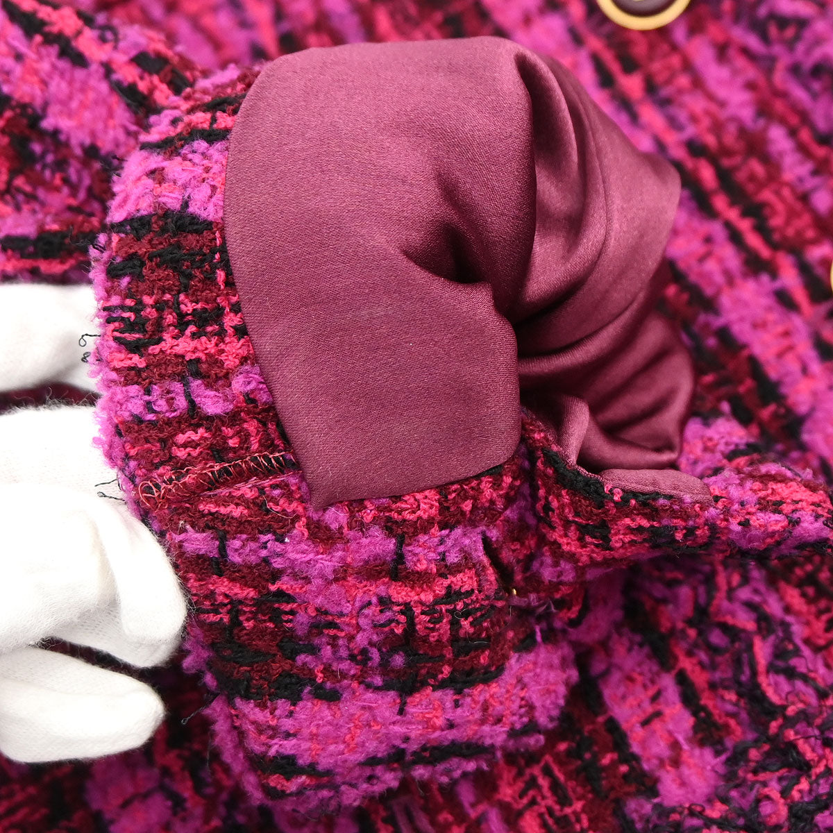 Chanel 1995 Single Breasted Jacket Pink #42
