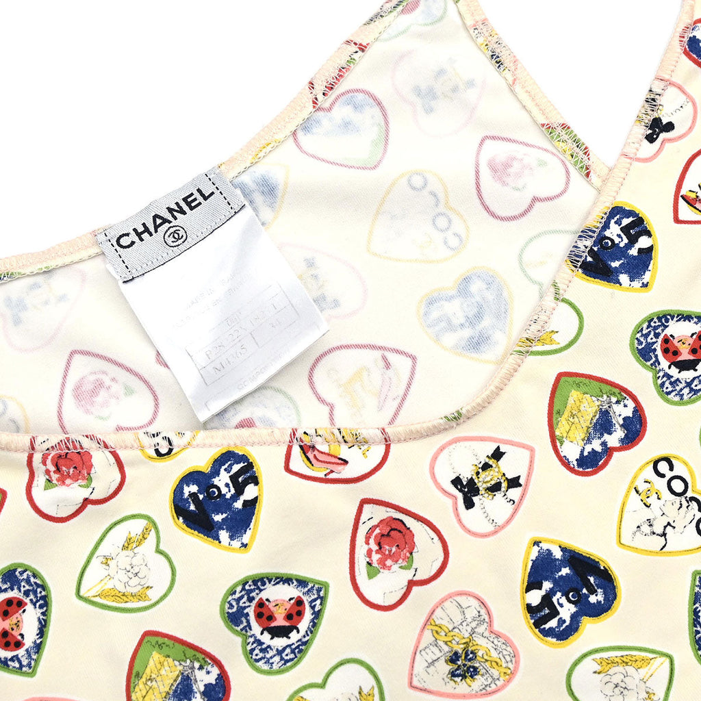 Chanel 2006 Valentine Camisole White #34
