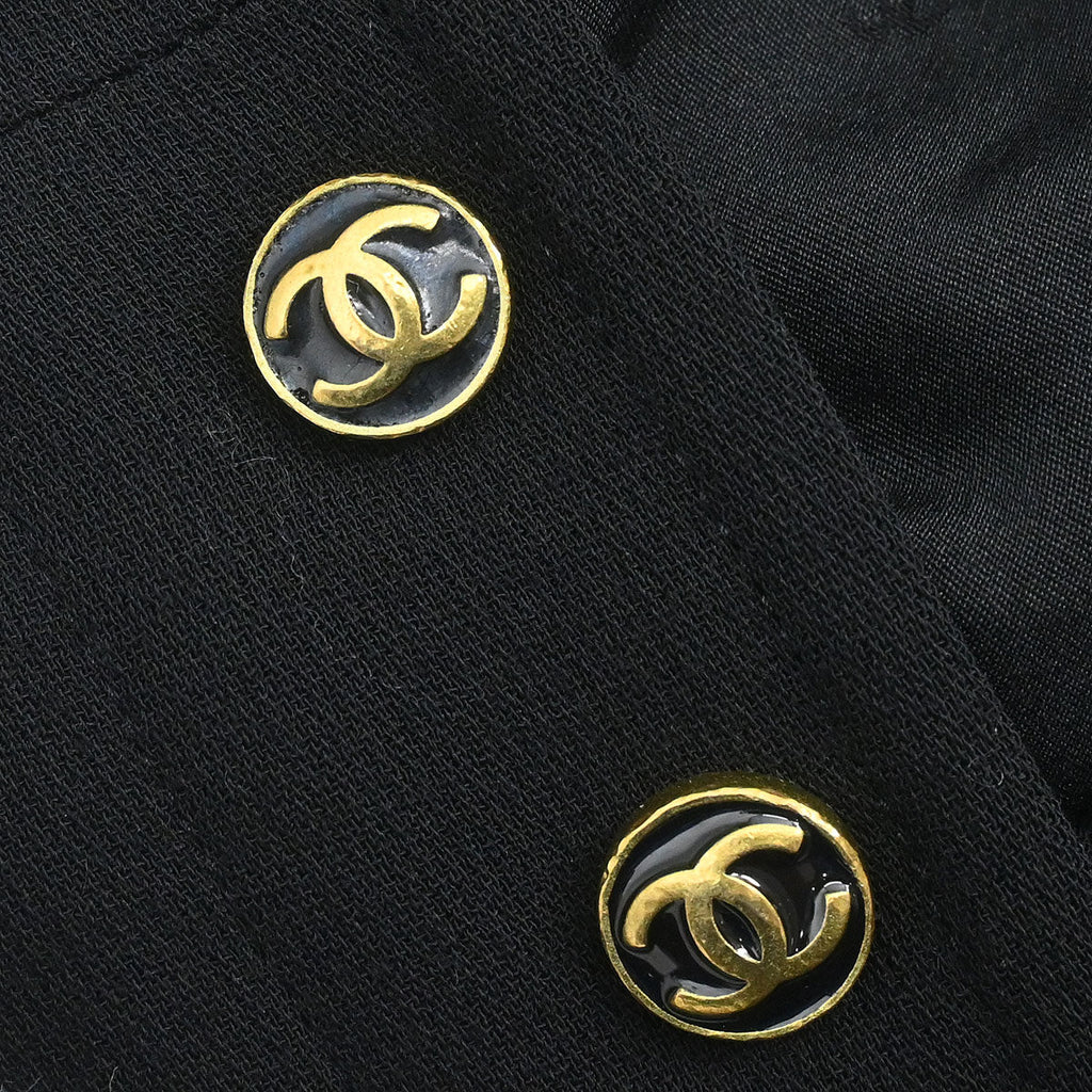 Chanel 1994 Single Breasted Jacket Black #36