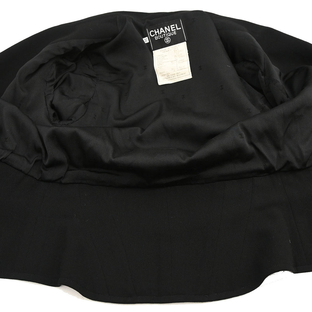 Chanel 1994 Single Breasted Jacket Black #36