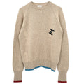 Chanel 1996 Sweater Knit Top Beige #44