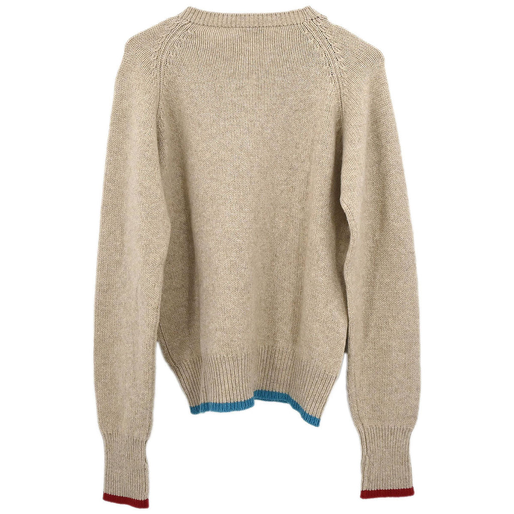 Chanel 1996 Sweater Knit Top Beige #44