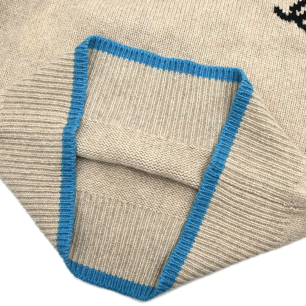 Chanel 1996 Sweater Knit Top Beige #44