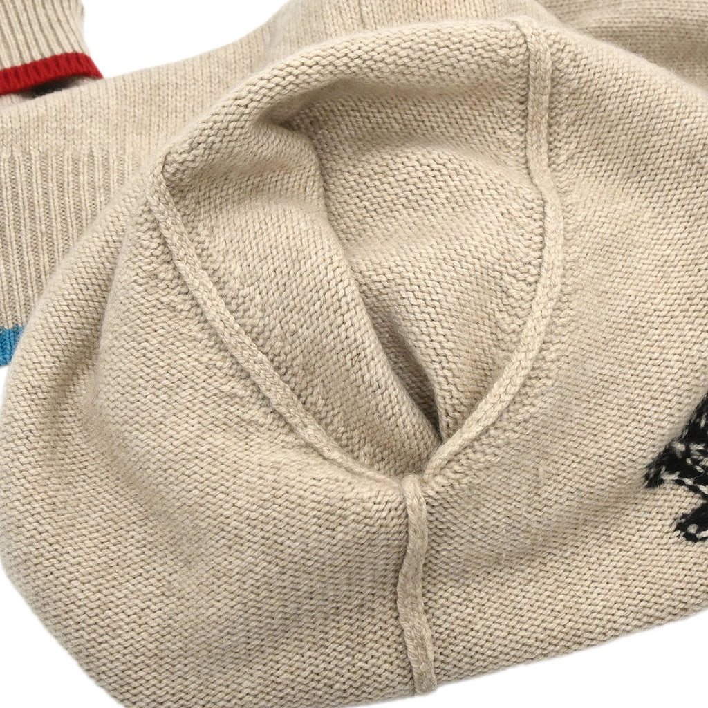 Chanel 1996 Sweater Knit Top Beige #44