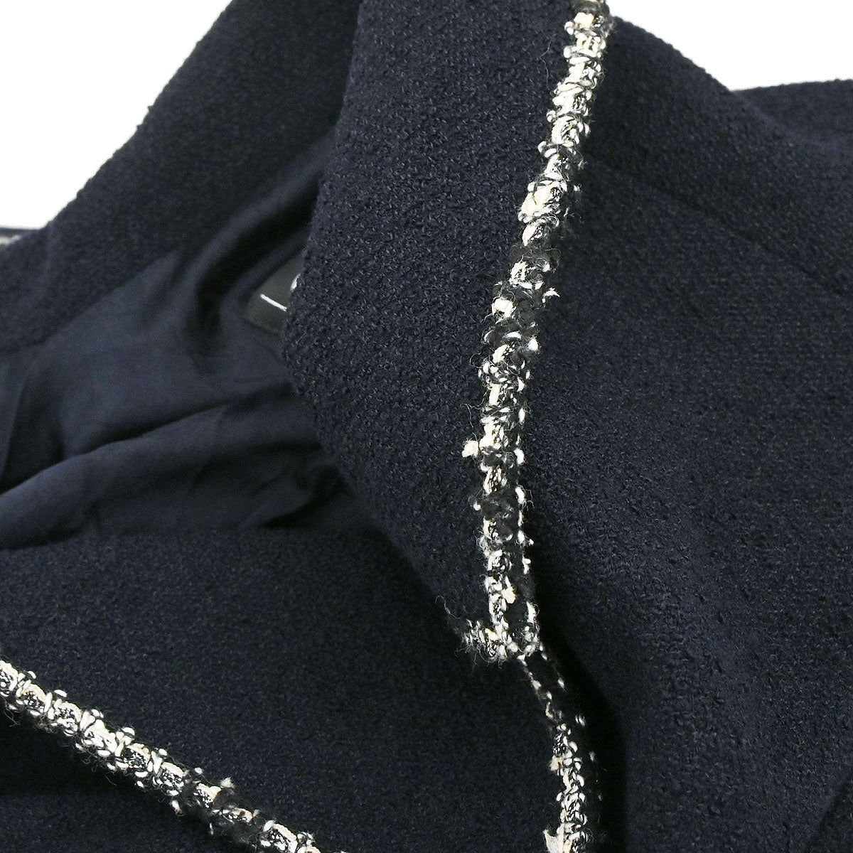 Chanel 2005 Emblem Double Breasted Jacket Navy #46