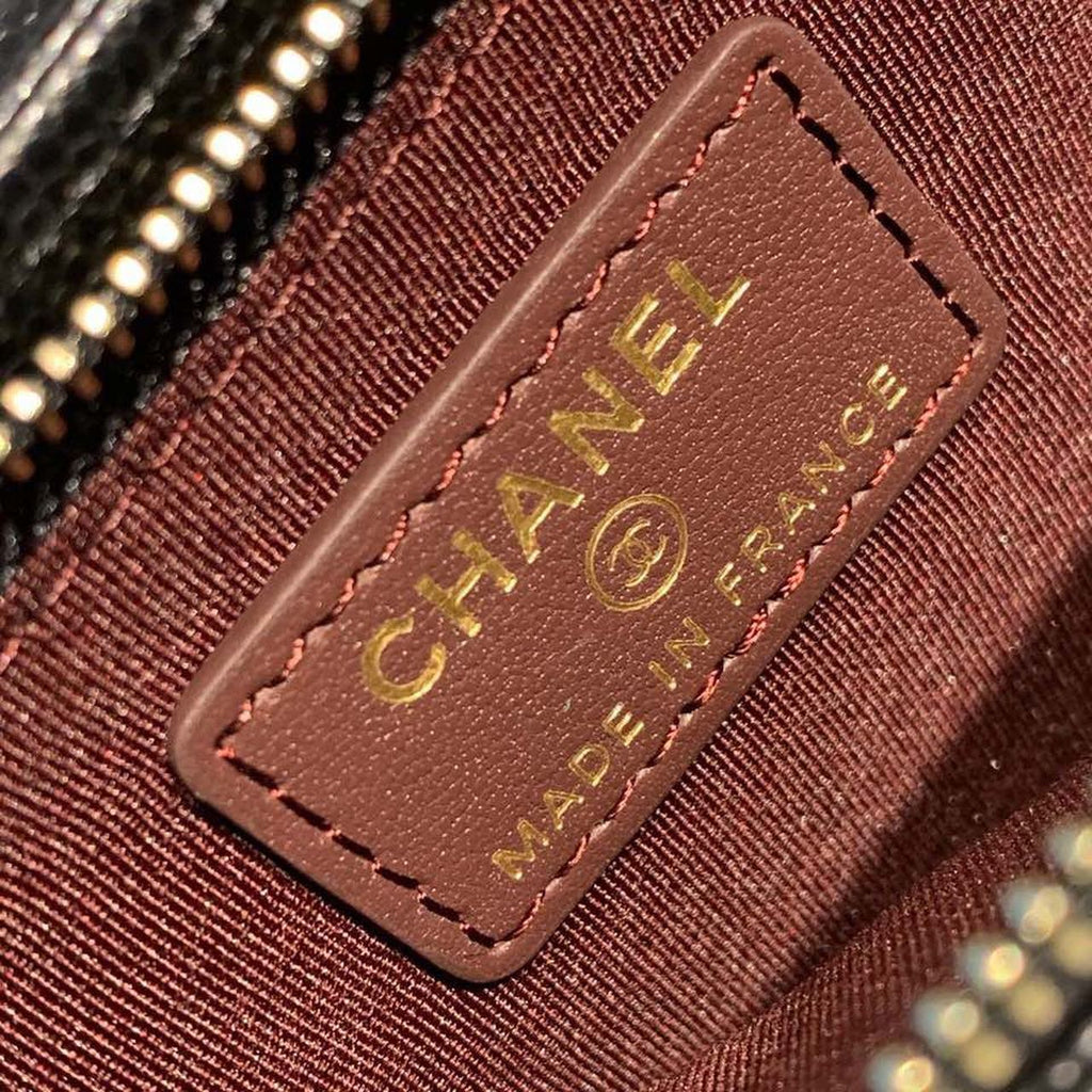 Chanel Classic Cluth With Chain Black For Women Wallet 7in/18cm AP0990