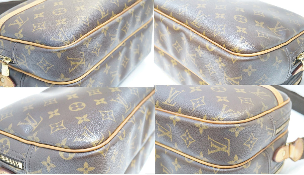 LOUIS VUITTON Reporter PM Monogram Canvas Shoulder Bag