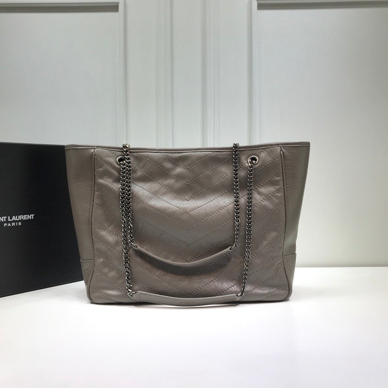 YSSL Niki Shopping Bag Dark Beige For Women 13.8in/35cm YSLÂ 