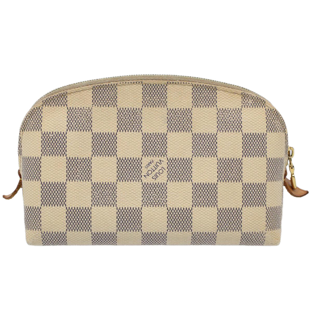 Louis Vuitton Cosmetic Pouch  Canvas Clutch Bag