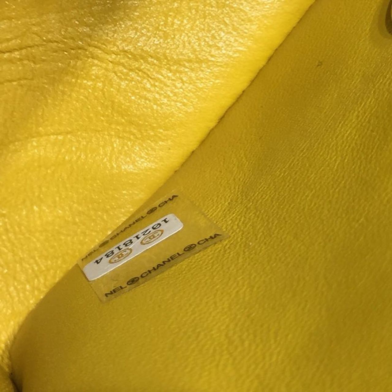 ChanelMini GlamIap Bag Caviar Yellow For Women Bags, Shoulder And Crossbody Bags 6.7in/17cm A35200