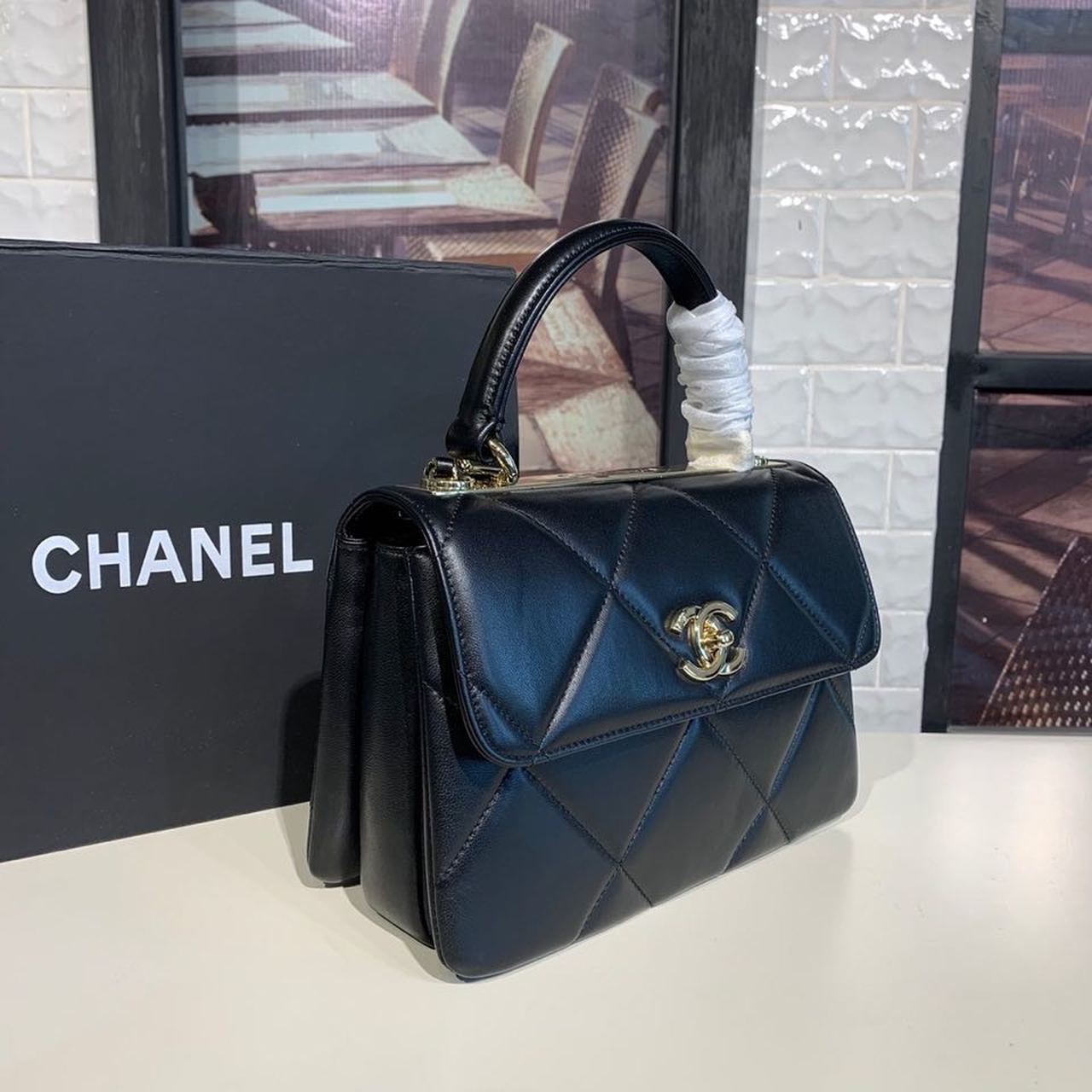 ChanelTrendy ChanelBag Black For Women Handbags, Shoulder And Crossbody Bags 10.2in/26cm