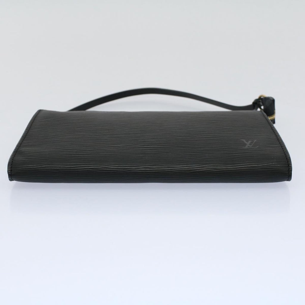 Louis Vuitton Pochette Accessoire  Leather Clutch Bag