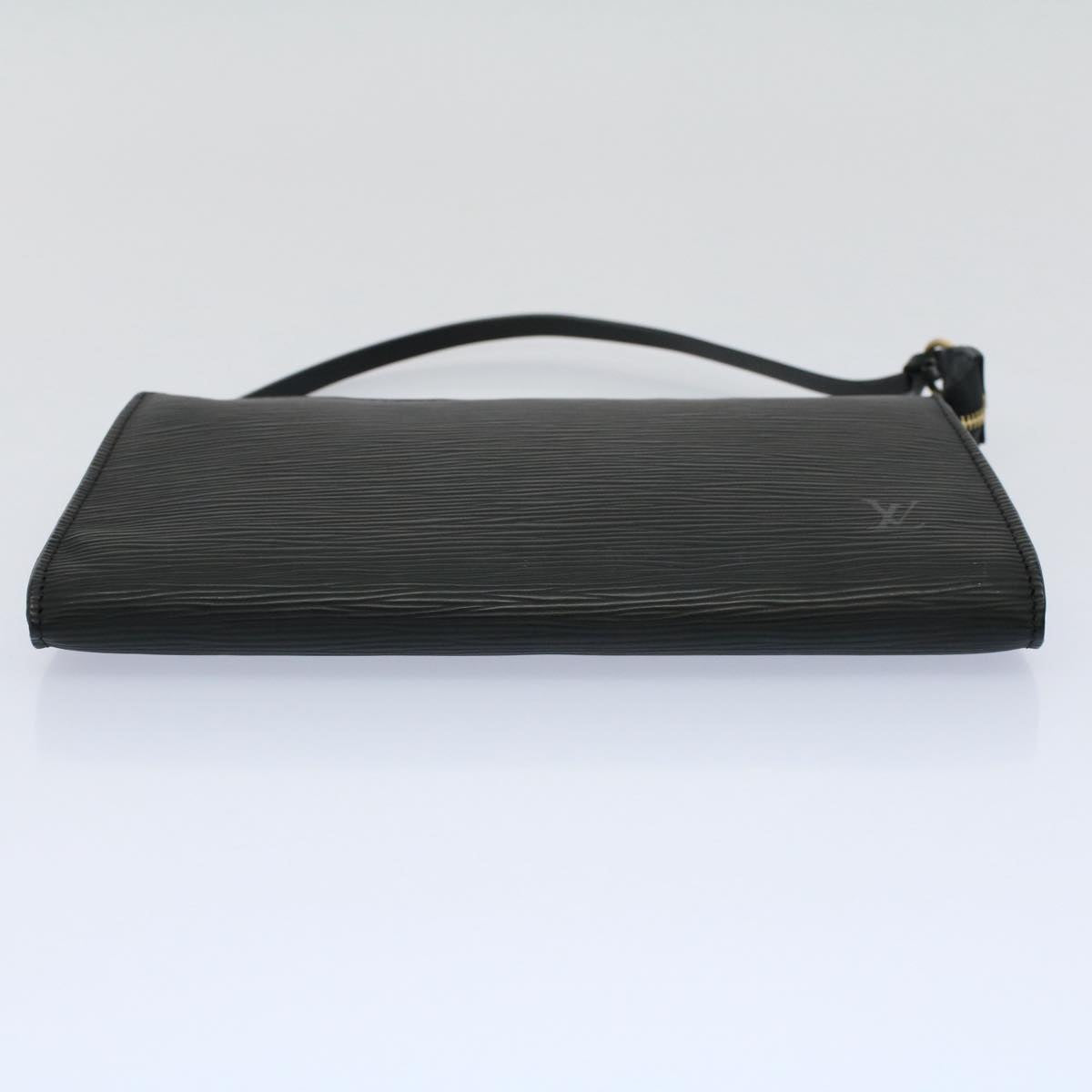 Louis Vuitton Pochette Accessoire  Leather Clutch Bag