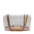 Chanel Tricolor Jumbo Classic Reissue w/ Gold Hardware