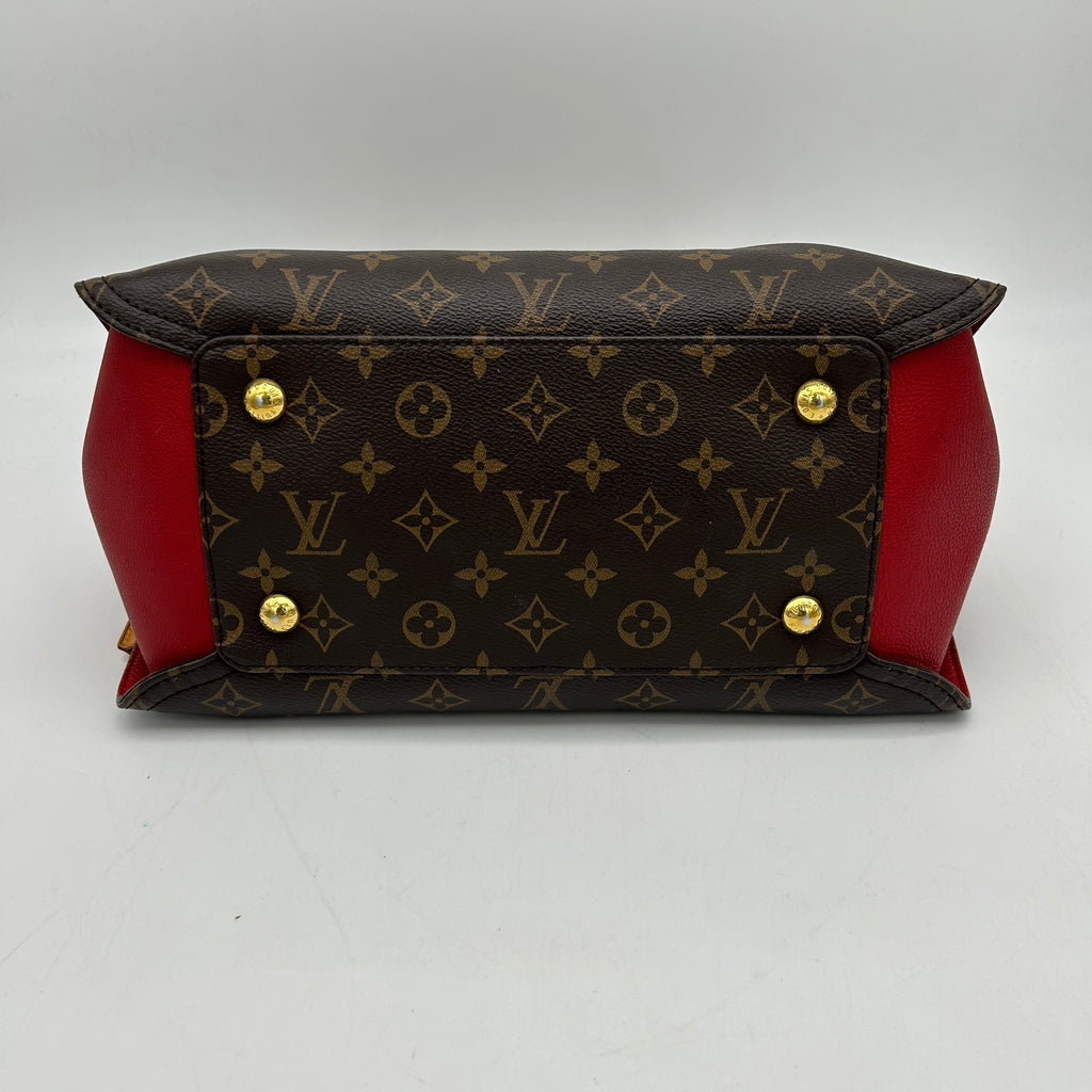 Louis Vuitton Gaia Brown Monogram Canvas Shoulder Bag