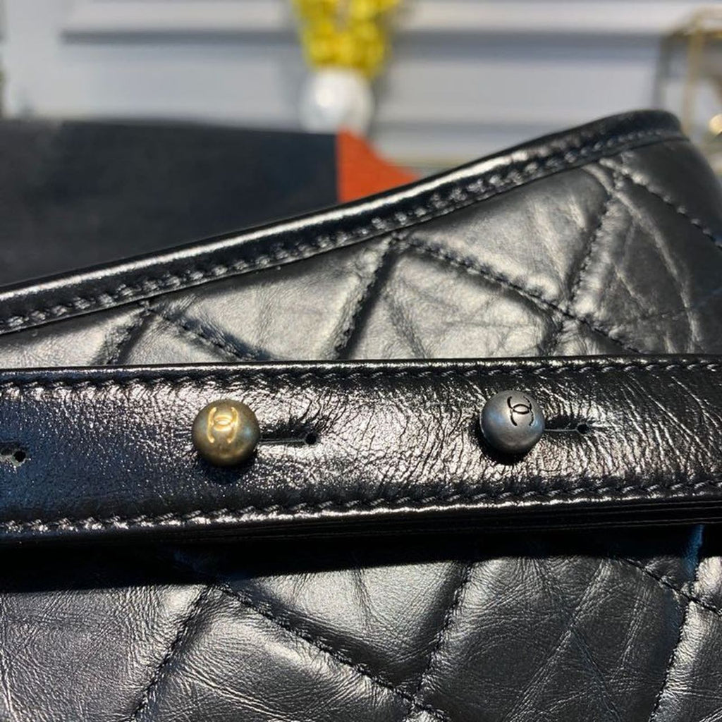 ChanelGabrielle Hobo Handbag Black For Women Bags, Shoulder And Crossbody Bags 7.8in/20cm AS1582 B03936 94305