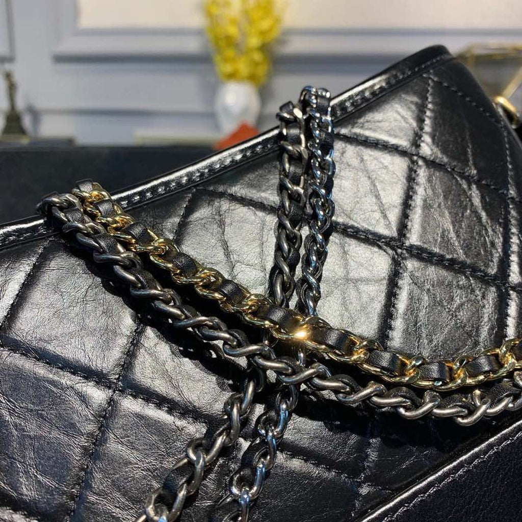 ChanelGabrielle Hobo Handbag Black For Women Bags, Shoulder And Crossbody Bags 7.8in/20cm AS1582 B03936 94305