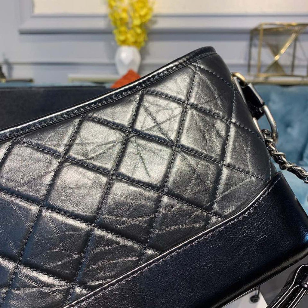 ChanelGabrielle Hobo Handbag Black For Women Bags, Shoulder And Crossbody Bags 7.8in/20cm AS1582 B03936 94305