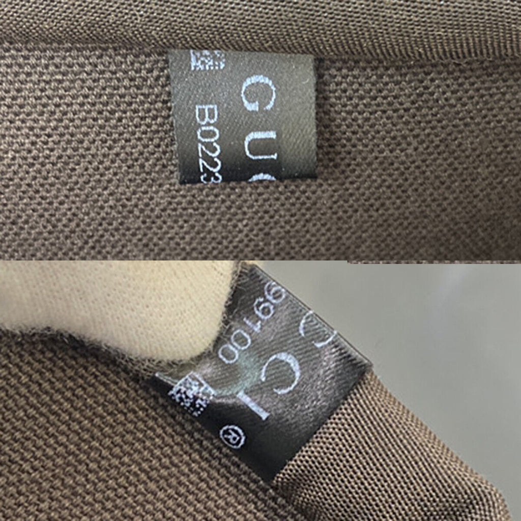 Gucci Pelham Shoulder Bag Coated Canvas Brown Canvas Shoulder Bag Bag (Pre-Owned)