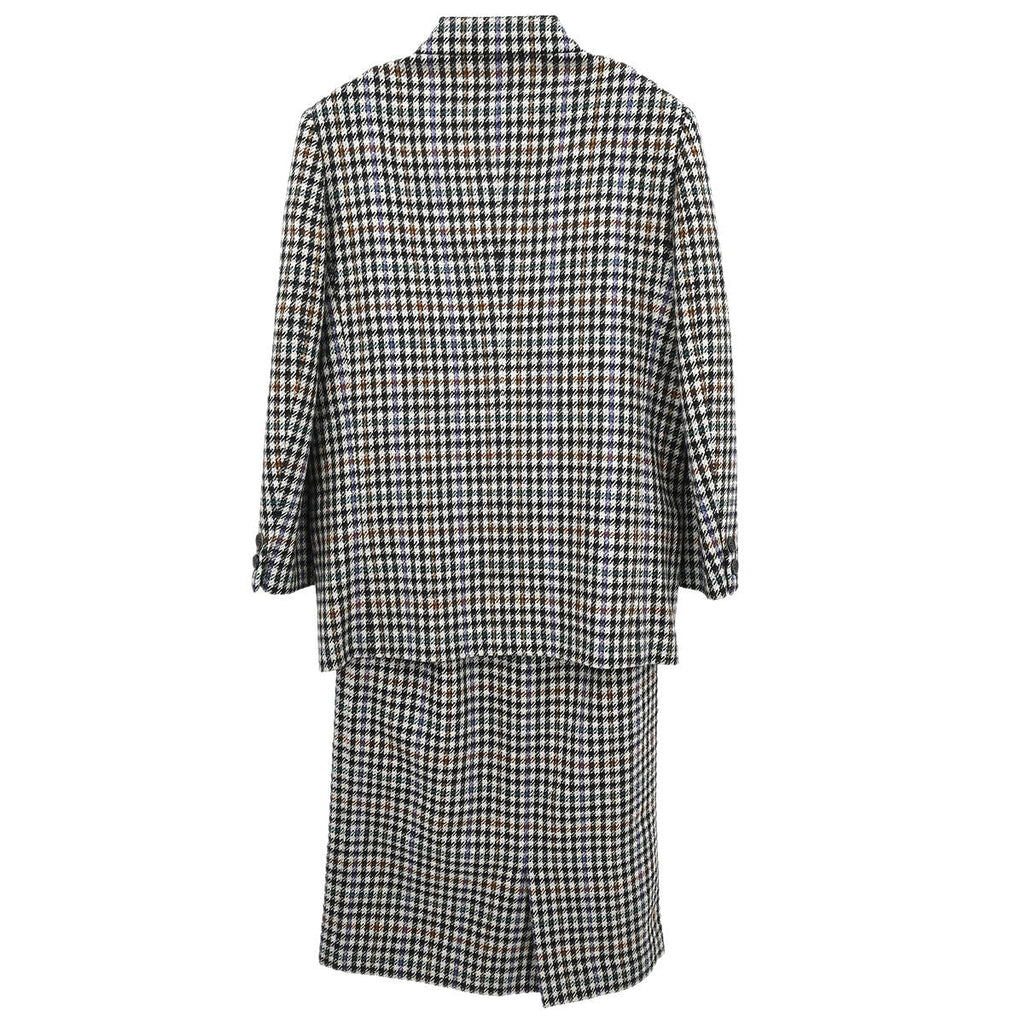 Burberrys Setup Suit Jacket Skirt Gray #34–36