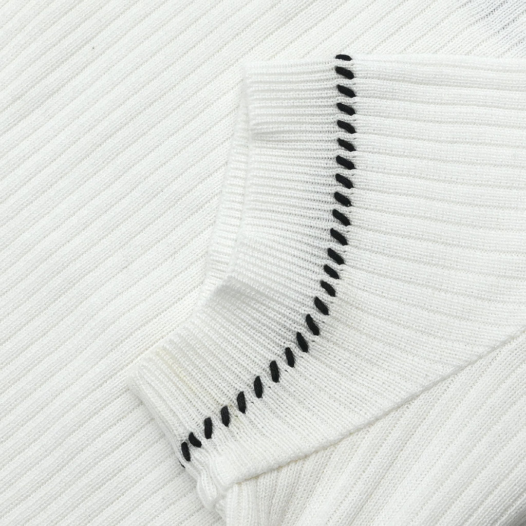 Chanel Short Sleeve Top White #38