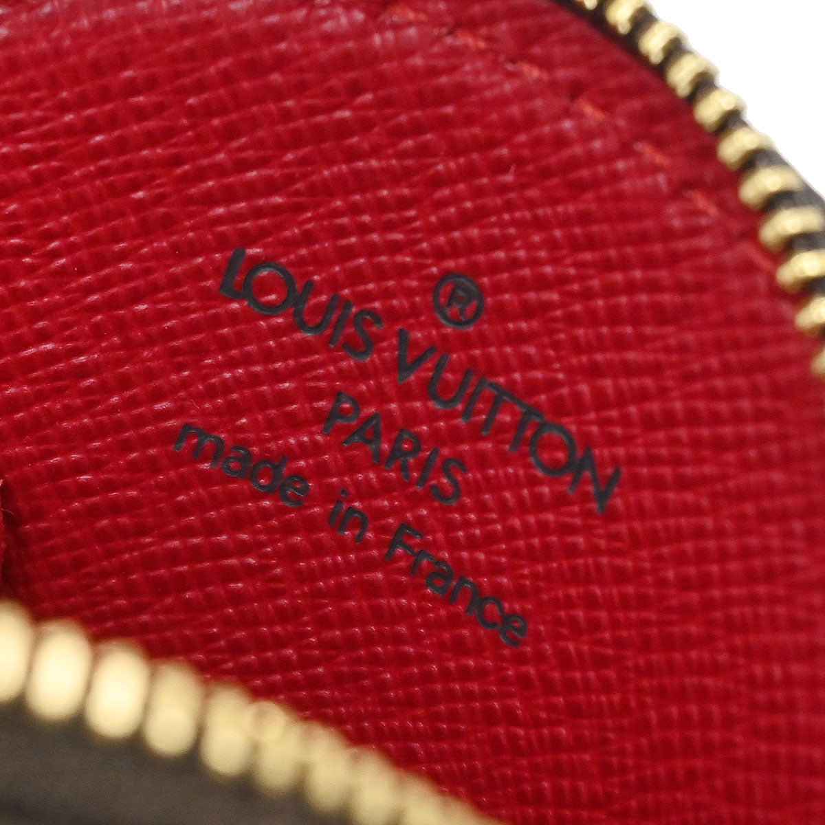 Louis Vuitton 2005 Cherry Porte Monnaie Rond Coin Case Wallet M95043