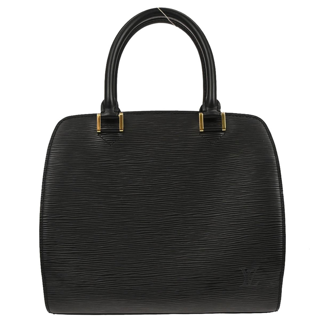 Louis Vuitton 1998 Black Epi Pont Neuf Handbag M52052