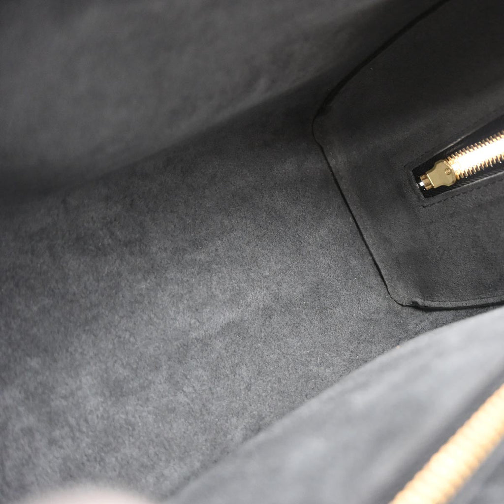 Louis Vuitton 1998 Black Epi Pont Neuf Handbag M52052