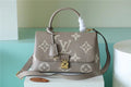Louis Vuitton Madeleine MM Monogram Empreinte Dove Gray/ Creme Beige For Women,  Shoulder and Crossbody Bags 11.8in/30cm Louis Vuitton M46041
