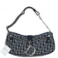 Christian Dior 2005 Navy Trotter Handbag