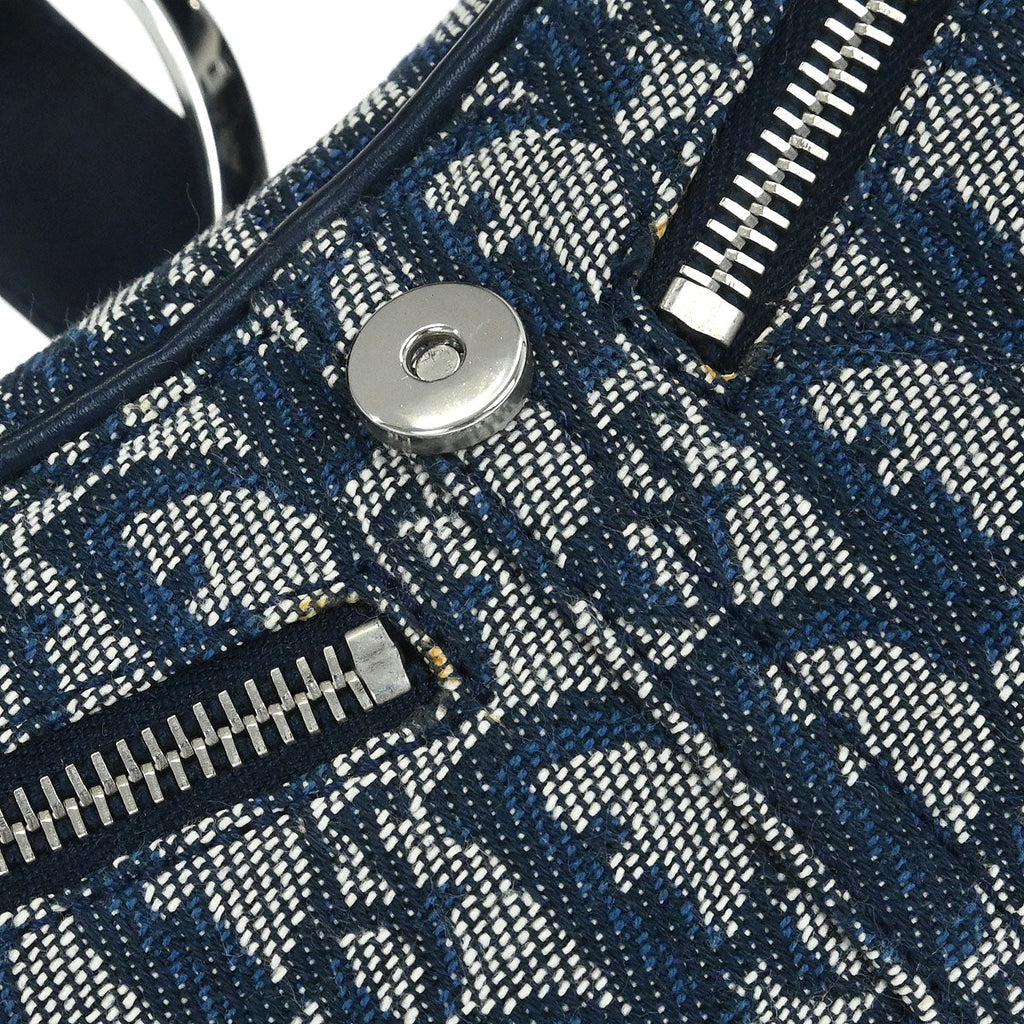 Christian Dior 2005 Navy Trotter Handbag