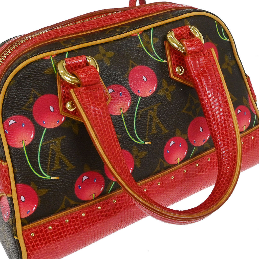 Louis Vuitton 2005 Monogram Cherry Neo Deauville Handbag M95001