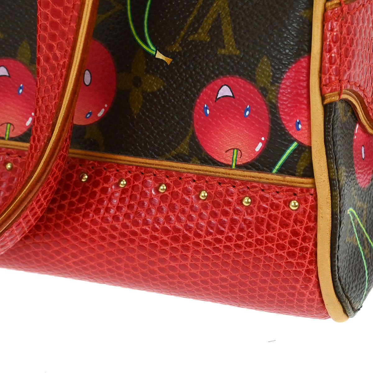 Louis Vuitton 2005 Monogram Cherry Neo Deauville Handbag M95001