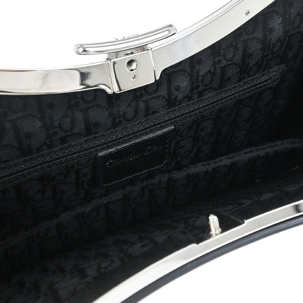 Christian Dior 2003 Black Bondage Handbag