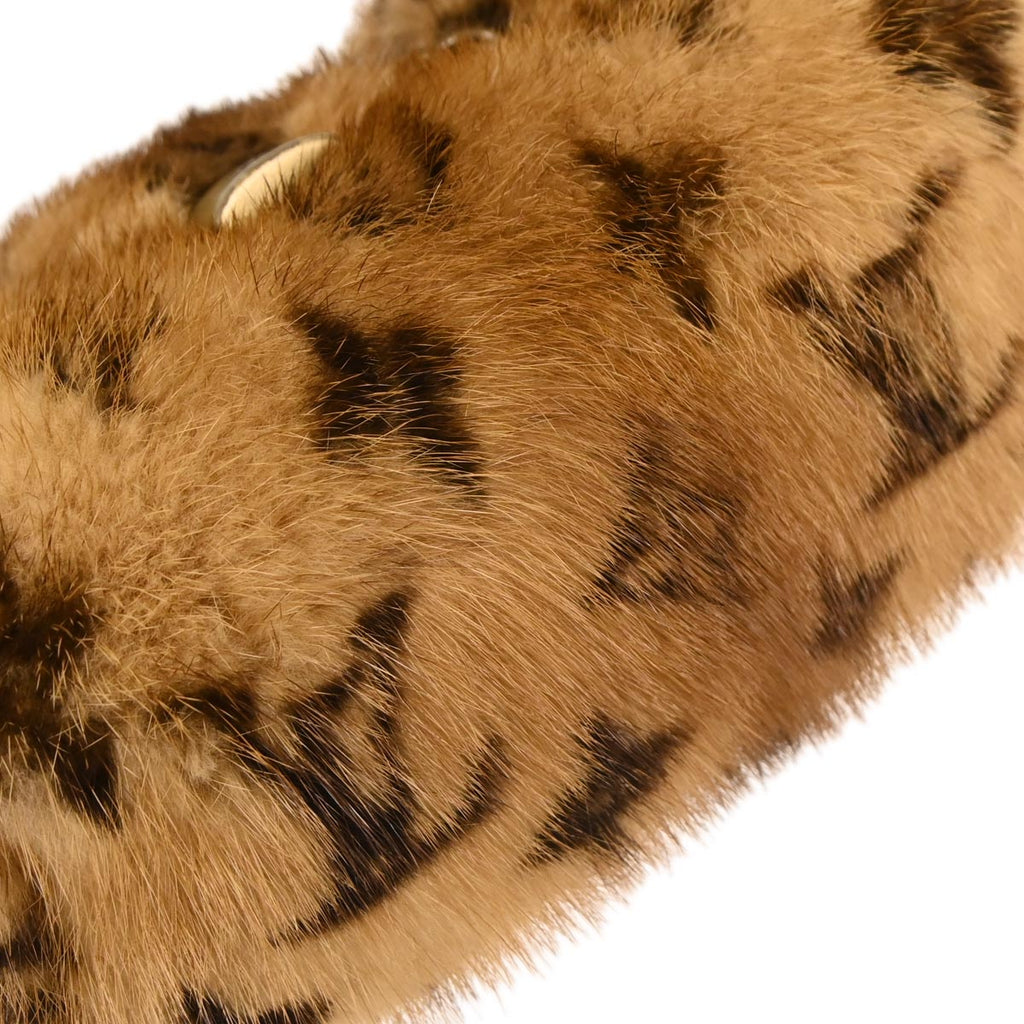 Louis Vuitton 2004 Brown Monogram Mink Mini Papillon Handbag M71944