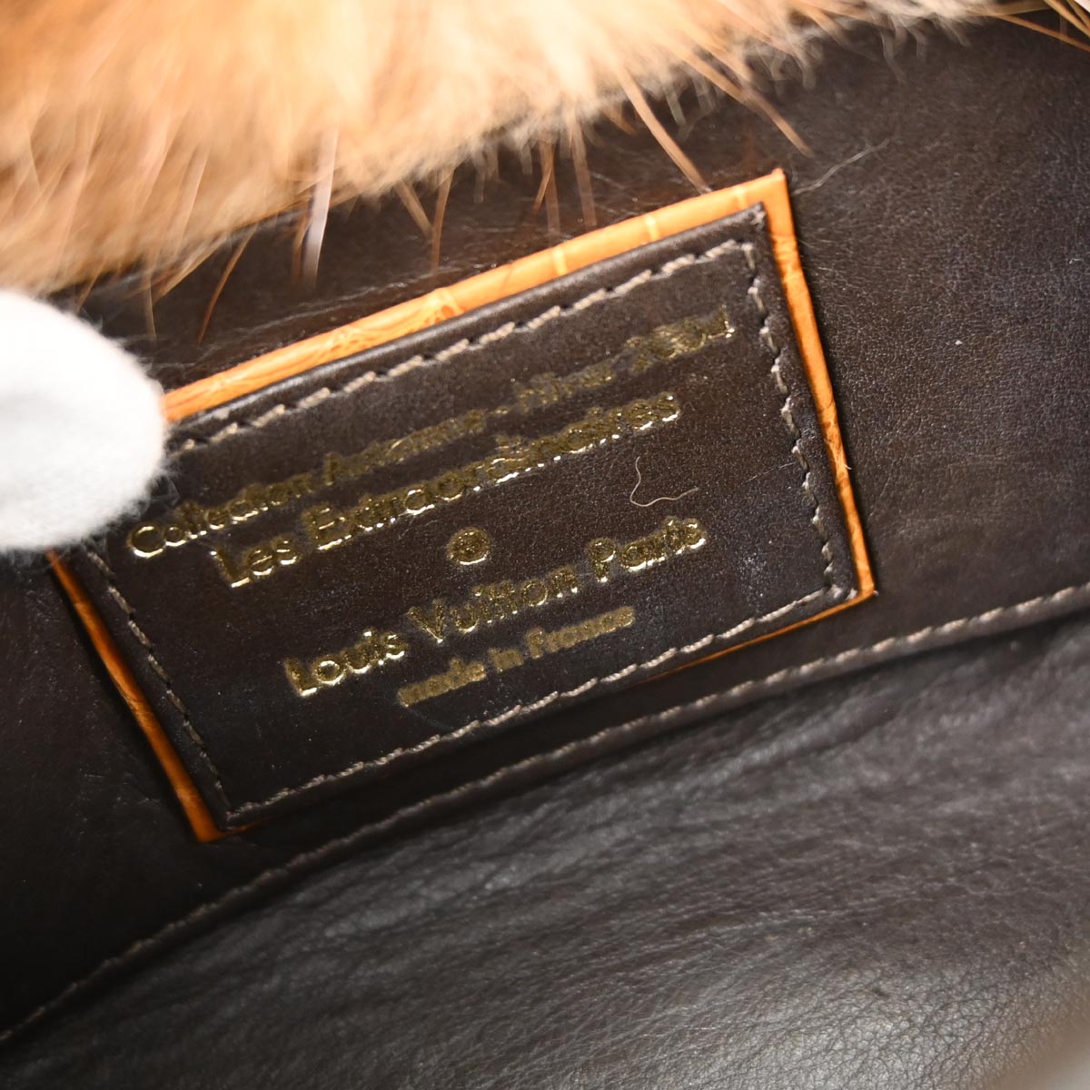 Louis Vuitton 2004 Brown Monogram Mink Mini Papillon Handbag M71944