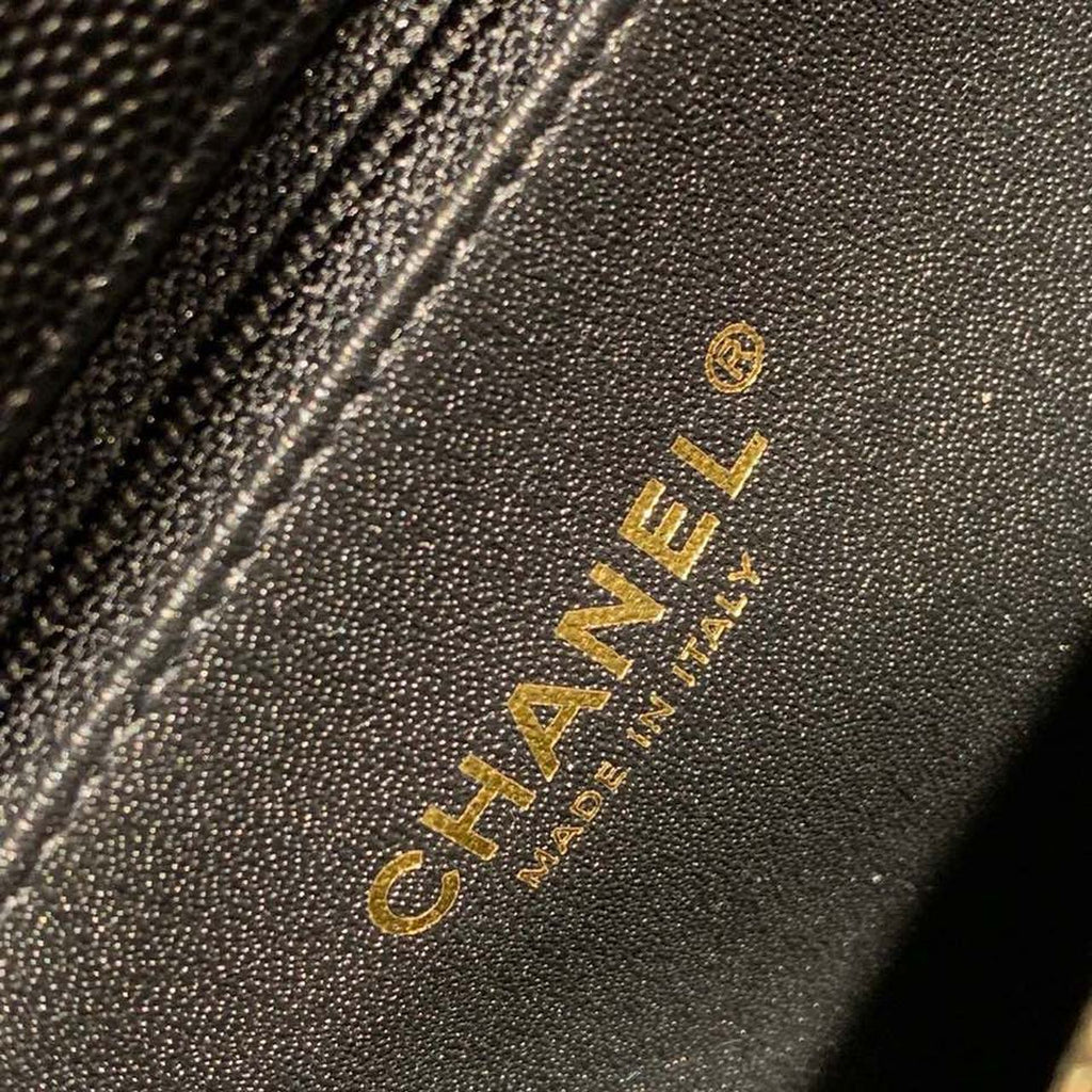 ChanelLarge GlamIap Bag With Top Handle Black For Women, WomenÃ¢â‚¬â„¢s Handbags, Shoulder And Crossbody Bags 11in/28cm A92991