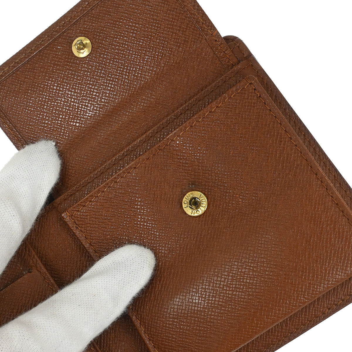Louis Vuitton 2002 Porte Billet Cartes Credit Monnaie Wallet M61675