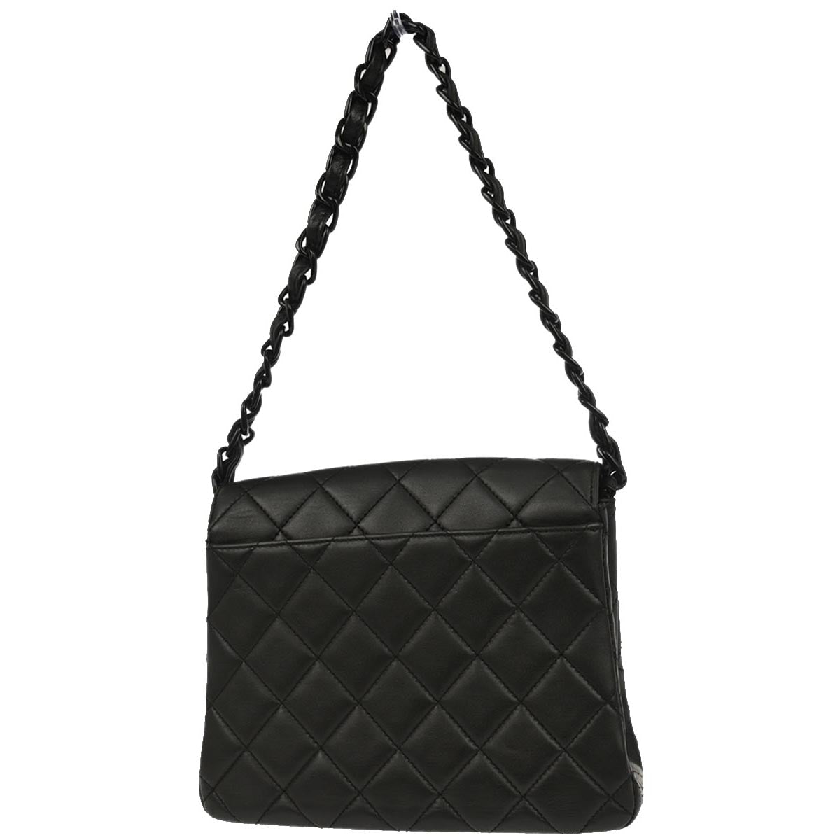 Chanel 1997-1999 Black Lambskin Handbag