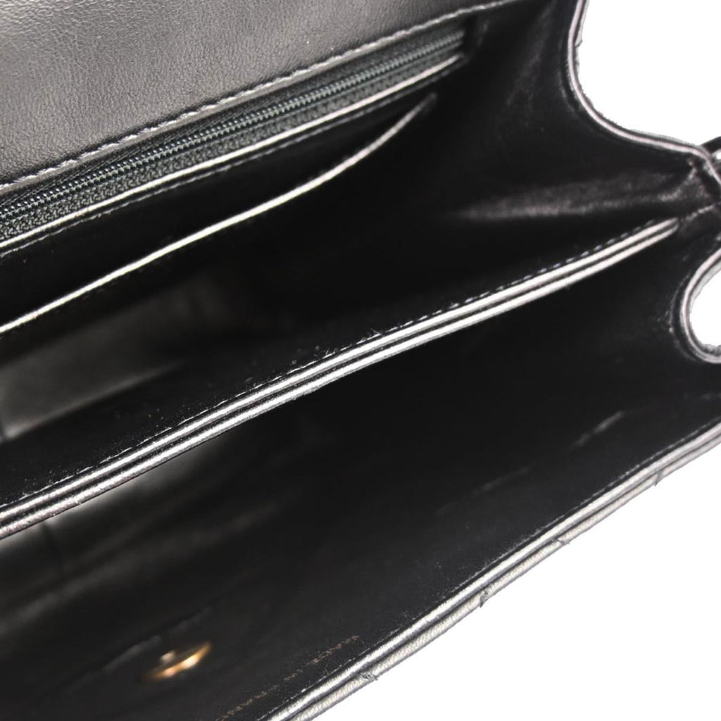 Chanel 1997-1999 Black Lambskin Handbag
