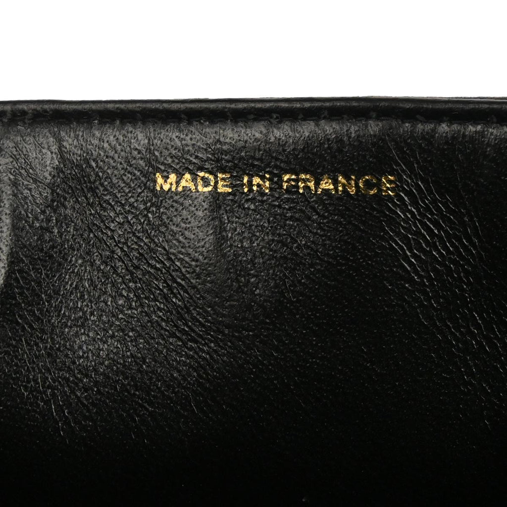 Chanel 1997-1999 Black Lambskin Handbag