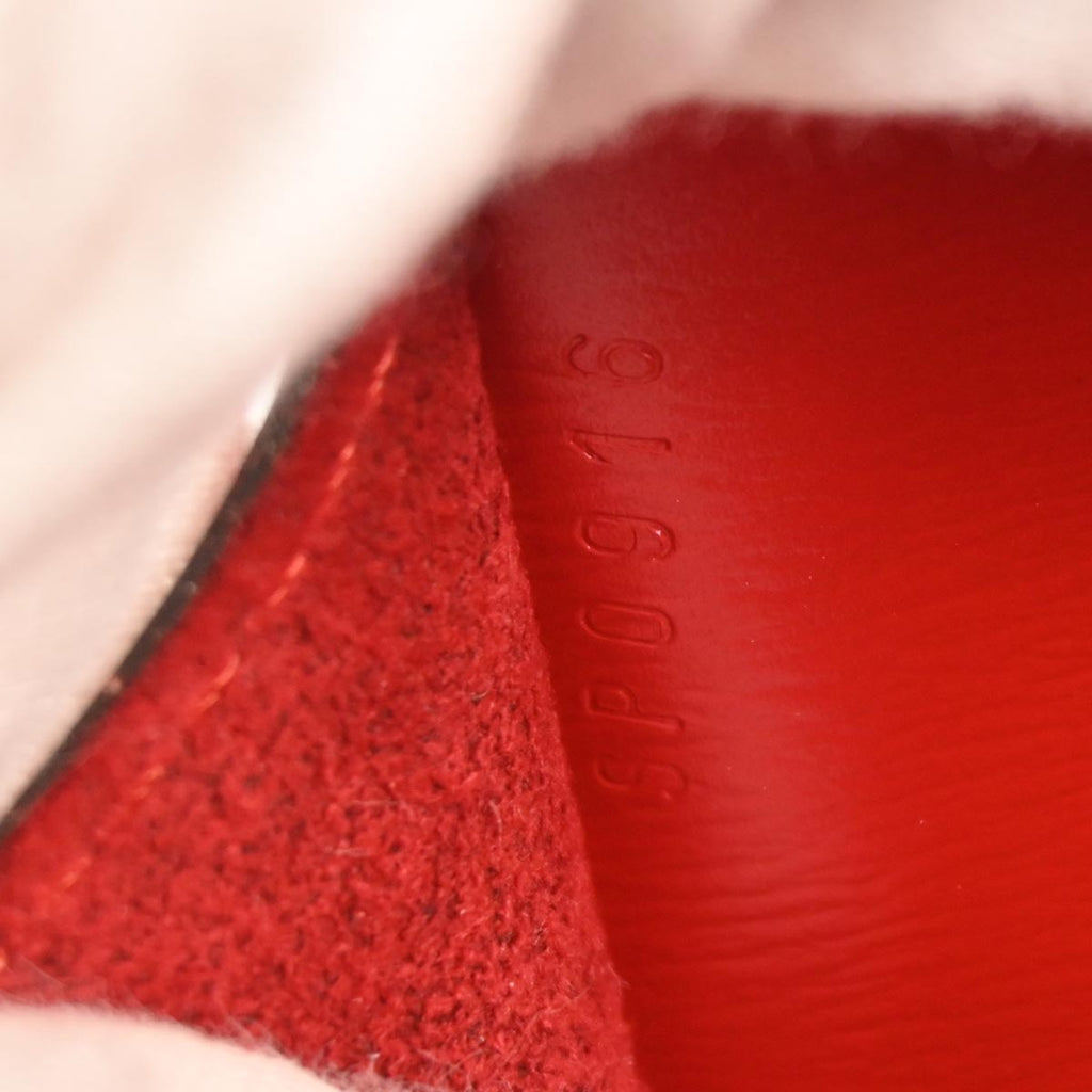 Louis Vuitton 1996 Red Epi Cluny Shoulder Bag M52257