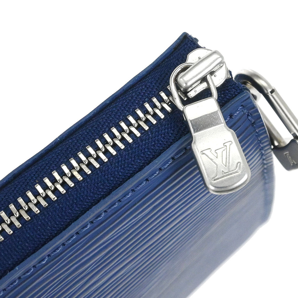 Louis Vuitton 2004 Blue Epi Pochette Accessoires 24 Handbag M5294G