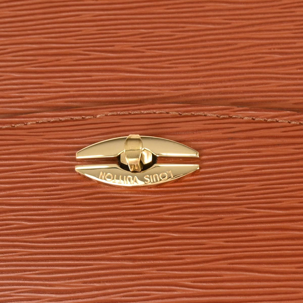Louis Vuitton 1995 Brown Epi Malesherbes Handbag M52373