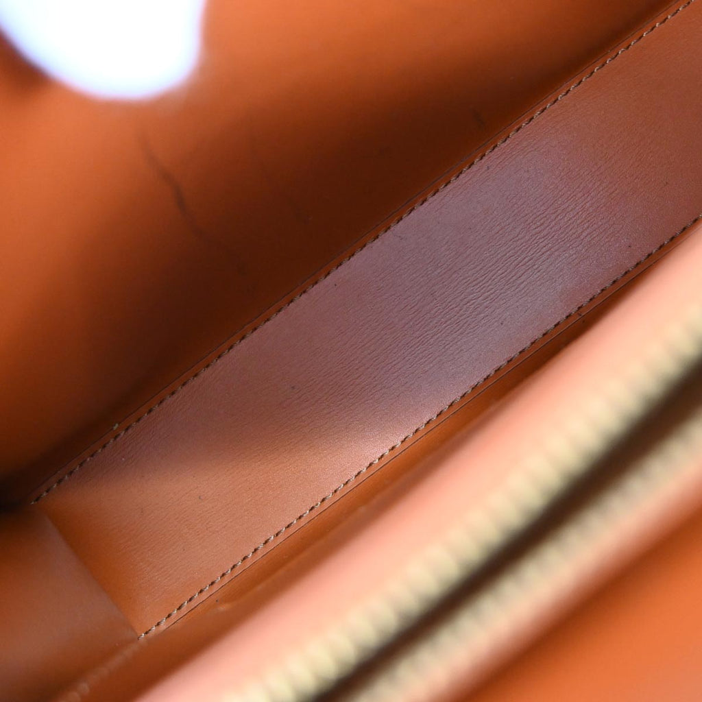 Louis Vuitton 1995 Brown Epi Malesherbes Handbag M52373