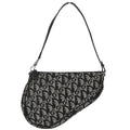 Christian Dior Black Trotter Saddle Handbag