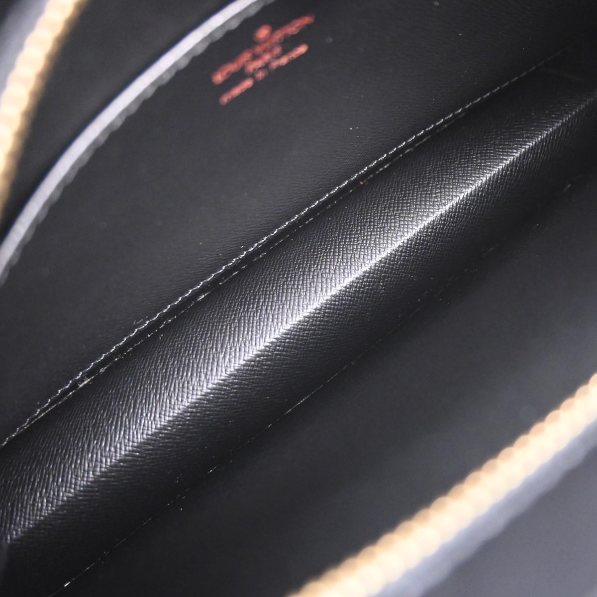 Louis Vuitton 2004 Black Epi Pochette Homme Clutch Bag M52522