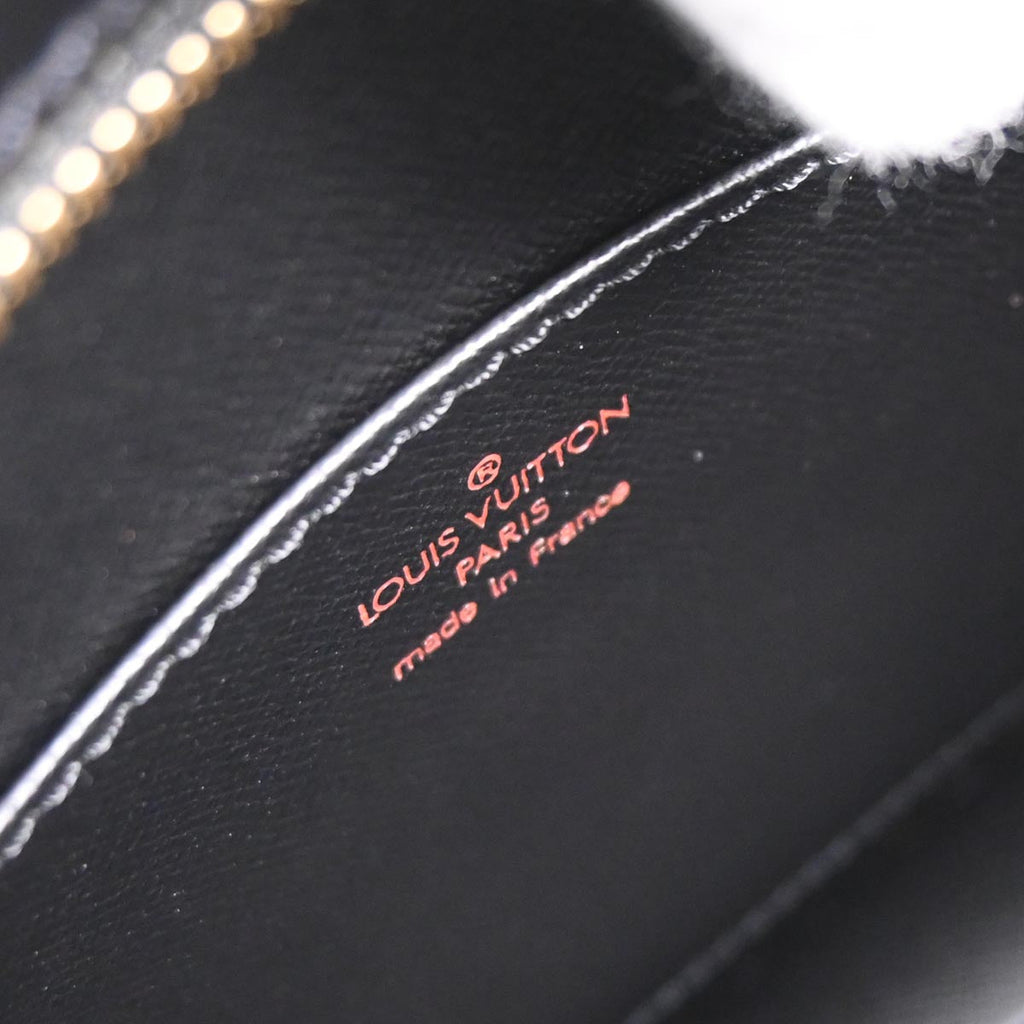 Louis Vuitton 2004 Black Epi Pochette Homme Clutch Bag M52522