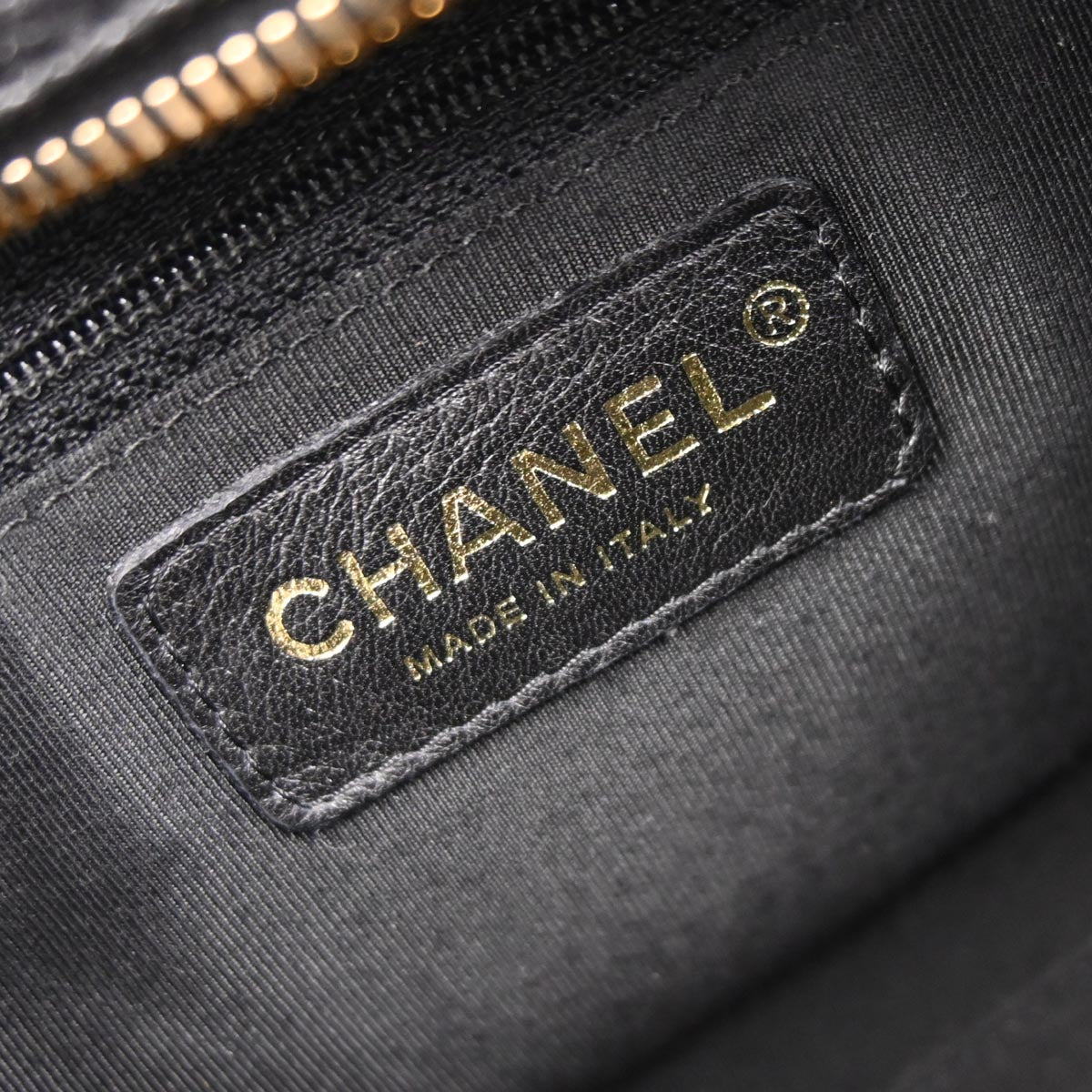 Chanel 2003-2004 Black Caviar Skin Bowling Bag 27
